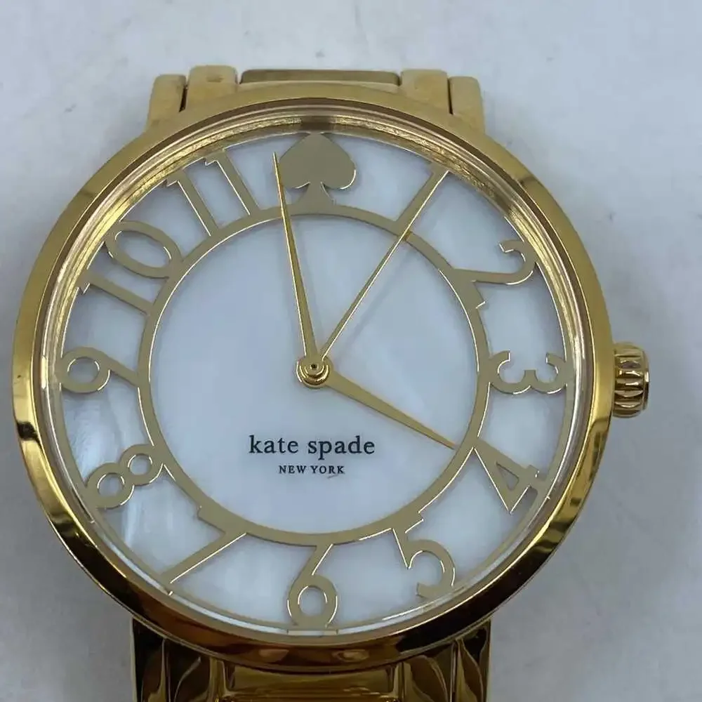 kate spade Gold Stainless Steel Bracelet Watch | One Size OS - Picture 4 of 7